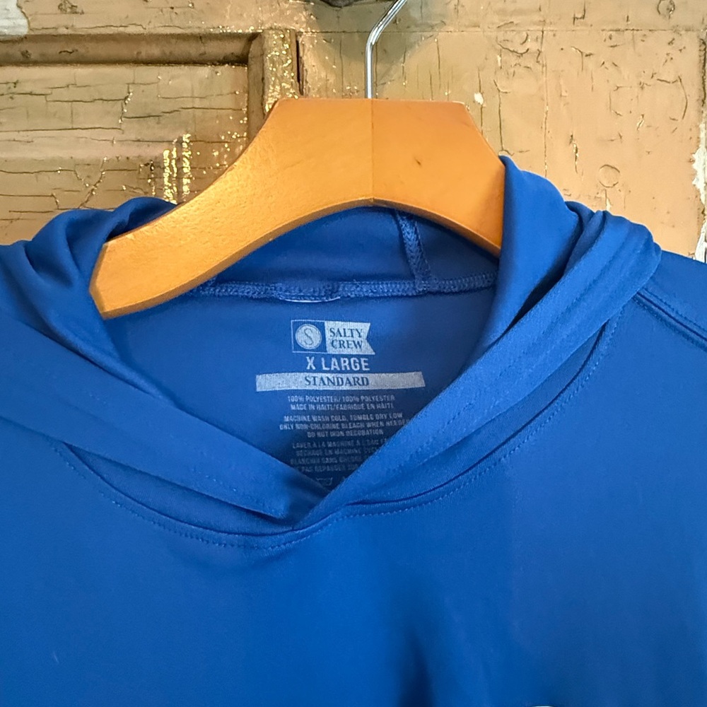 Salty Crew Royal Blue Rash Guard - Picture 3 of 5